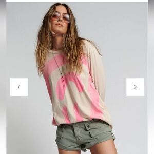 One Teaspoon Faded Khaki Cadet Bandits Low Waist Short